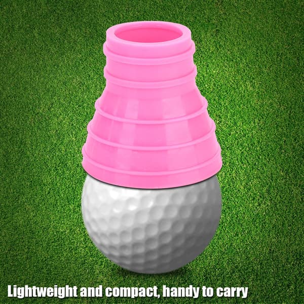 Pink Silikone Golfbold Opsamler Klo Tilbehør