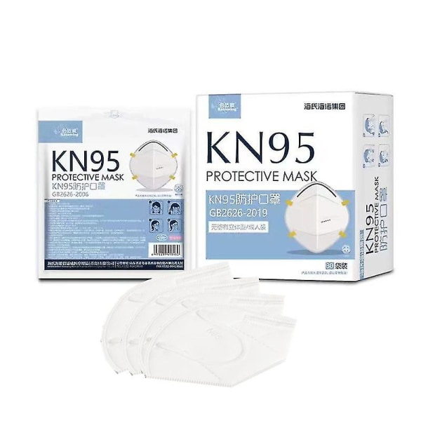 Kf94/kn95 Mask 5-lagers Super Protective Ffp2 Mask Oberoende förpackningslåda 30/90/180 st 30pcs