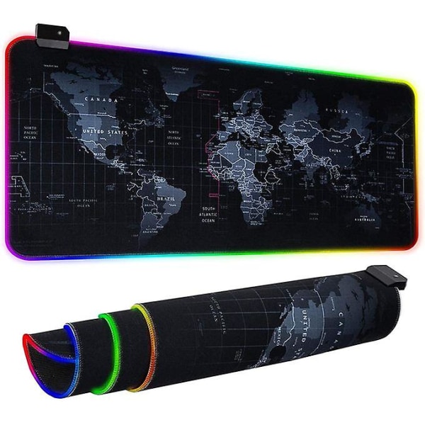 Extended Rgb Gaming Mouse Pad Extra Large Matt 800x300x4mm