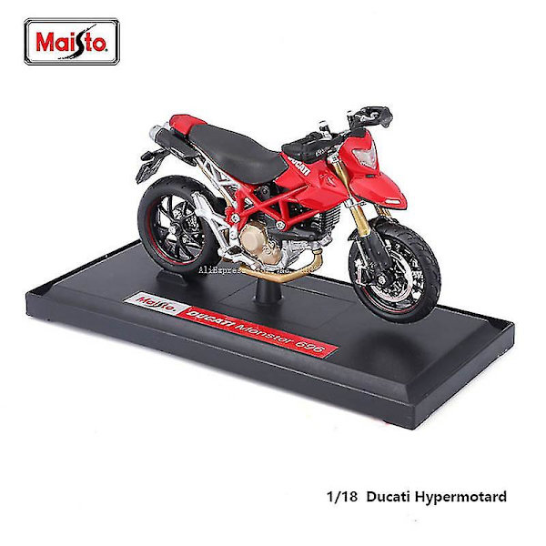 Hhcx-maisto Ducati Panigale V4 S Corse 1:18 Scale Alloy Motorcycle Diecast Model Collectible Grade Gift Toy HYPERMOTARD