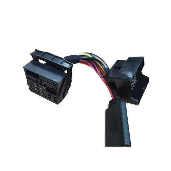 Lyd-/aux-kabeladapter Bluetooth 5.0 + ekstern mikrofon til Opel CD30 CDC40 CD70 DVD90 til Opel - JA Musta