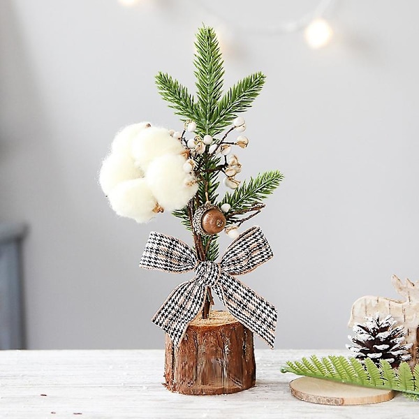 25cm Mini Artificial Christmas Tree Desktop Christmas Tree