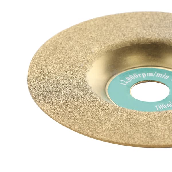 100 mm Diamant Flat Lap Slipeskive Verktøy