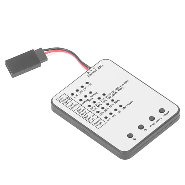 RC Bil LED Programmeringskort for ZD Racing ESC