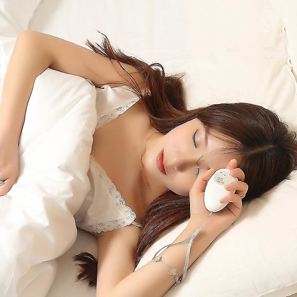Microcurrent Sleep Helper Sleep Aid Hånd, der holder fast Sleep Instrument Head Relaxation Massage