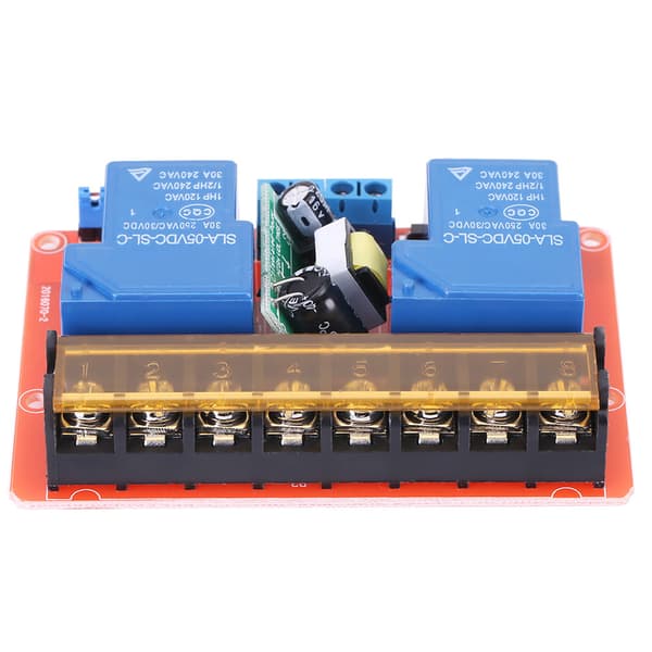 AC100V-250V 30A Høj Effekt 2-Kanals Relæ DC5V Høj Lav Niveau Trigger Switch Modul