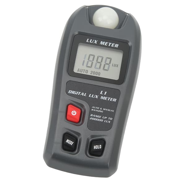 Digitalt Lysmåler Luxmeter Illuminometer Auto Shutdown LCD-display