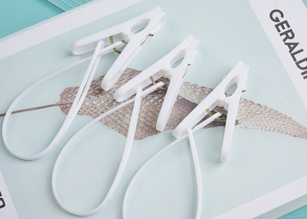 【BQ】12-pakning plastklesklyper med vindtette klessnorer-FF-