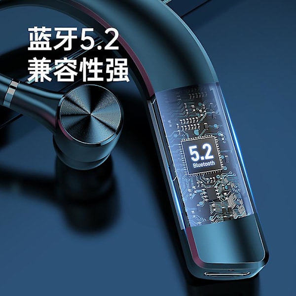 F19 Bluetooth Headset 5.0 Model Tws, matkapuhelimen langattomat älykuulokkeet, sopii Applelle, Samsungille, Huaweille ja muille malleille F19-BALCK