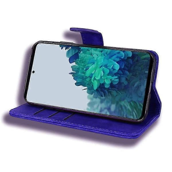 Plånboksfodral för S21 Fe 5g PU-flipfodral Mandala Purple