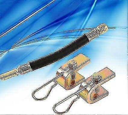 Flexibla gummidäckventilförlängningsklämmor däckventilförlängningsadapter för lastbil buss husbil bil hjul däck transit adapter 1 set svart
