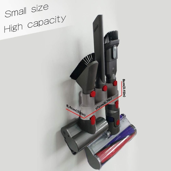 Dammsugartillbehör Väggfäste Hållare Förvaring, Ersättning för Dyson Tool Kit Tillbehör, hållare Organizer