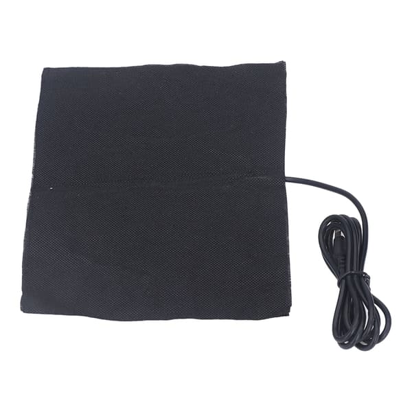 USB elektrisk värmedyna kolfiber vikbar 60C uppvärmd midjedyna DC5V 15x20cm