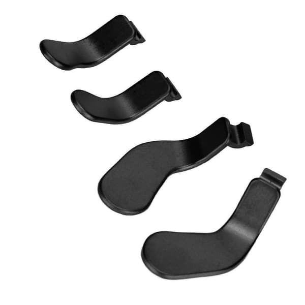 【BQ】4-pak udskiftningspagajer i rustfrit stål til Xbox One Elite Series 2 Controller Model 1797 Sort