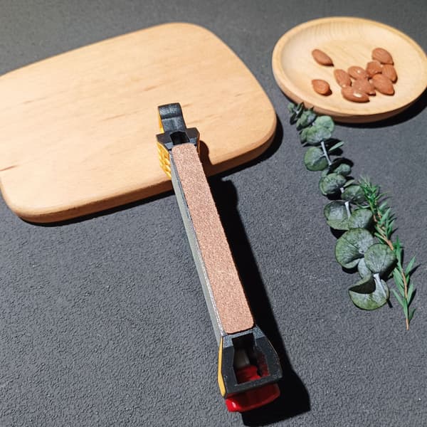 【BQ】Guided Field Sharpener, Portable Travel Sharpener, Fast and Multifunctional Outdoor Sharpener. Gul