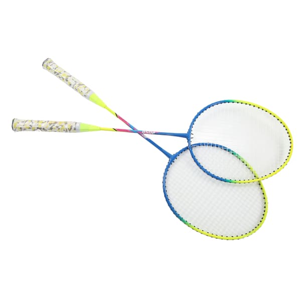 K2058 Lettvekts badmintonsett i jernlegering, solid for innendørs og utendørs bruk