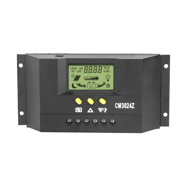 CM3024Z PWM Solar Charge Controller LCD Display Solpanel Intelligent Regulator 12V 24V30A