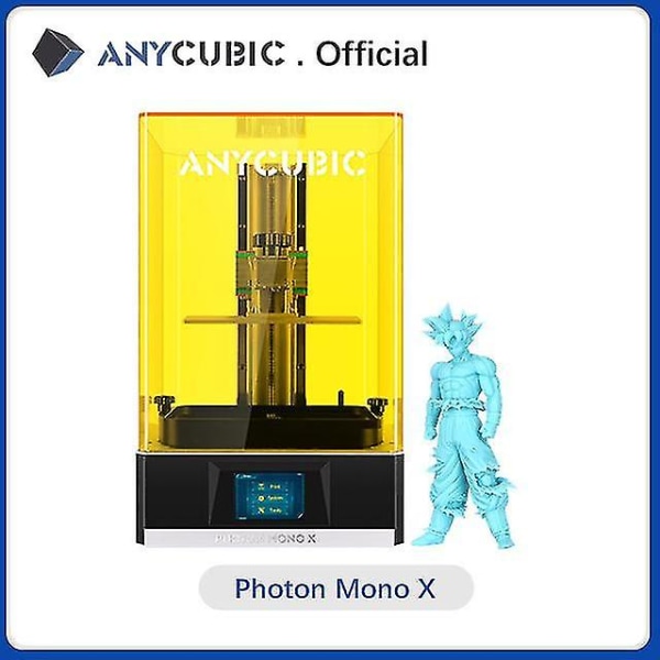 Anycubic 3d-skrivare Photon Mono X, Uv Cd-hartsskrivare med 4k monokrom skärm, app-fjärrkontroll, print 192*120*250 Mm Photon mono x