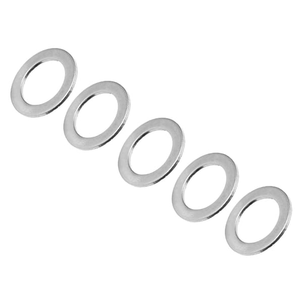 60 stk. flad skive i rustfrit stål 6 mm ID 9 mm OD tilbehørssæt til vedligeholdelse4807-0609-1000