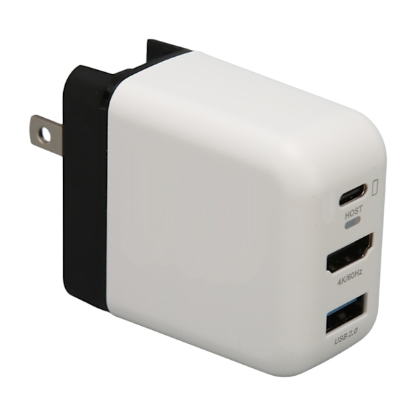 Dock Lader Adapter PD 36W USB C Lader TV Dockingstasjon 3 i 1 Dockingstasjon for Switch OLED 100‑240V EU Plugg