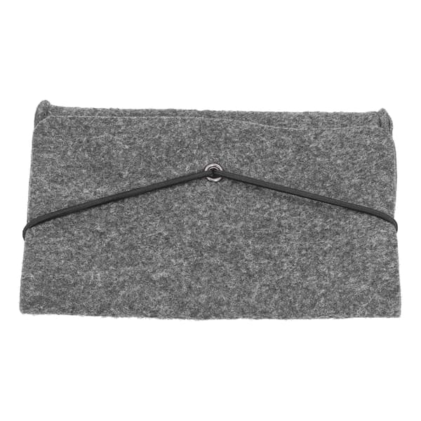 Laptop Sleeve Taske Sort Polyester Universal Notebook Computer Beskyttende Etui Tilbehør Sort