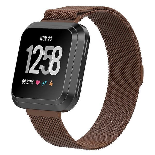 【BQ】For Fitbit Versa 2 / Fitbit Versa Lite Armbånd Coffee