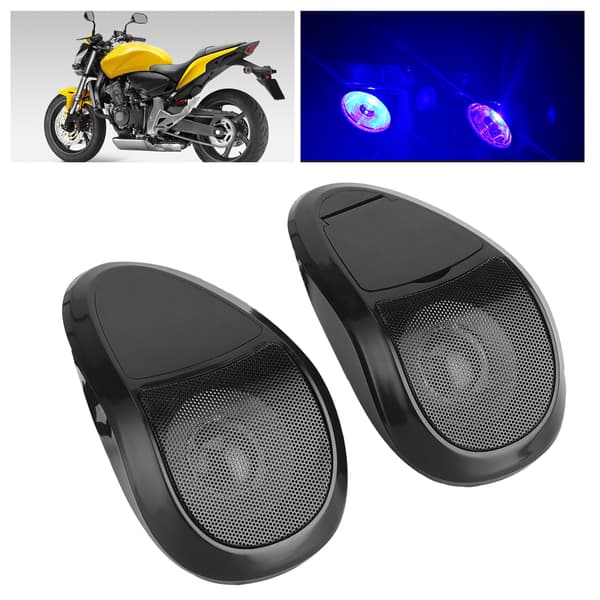 Motorcykel Bluetooth-højttaler med MP3-afspiller og lys