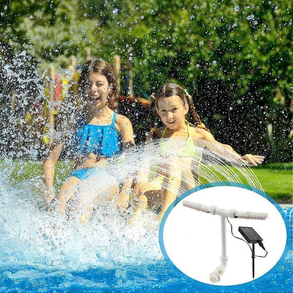 【BQ】Solar Pool Springvand Vandfald Dyse