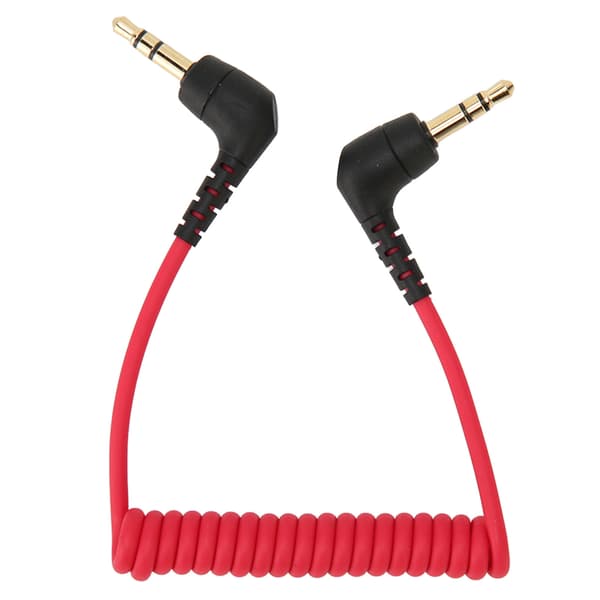 3,5 mm TRS till TRS Mikrofonkabel Brusreducering 3,5 mm TRS Patchkabel för BOYA för Rode SC2 Telefonanslutning