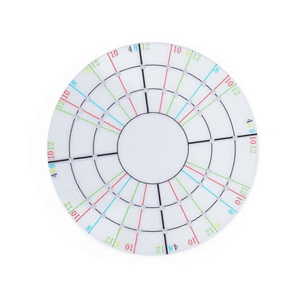 【BQ】Ceramic Round Divider Clay Tool Ceramic Tool Template Tool Pottery Art Tool Even Dividing Art Tool Pottery Tool color