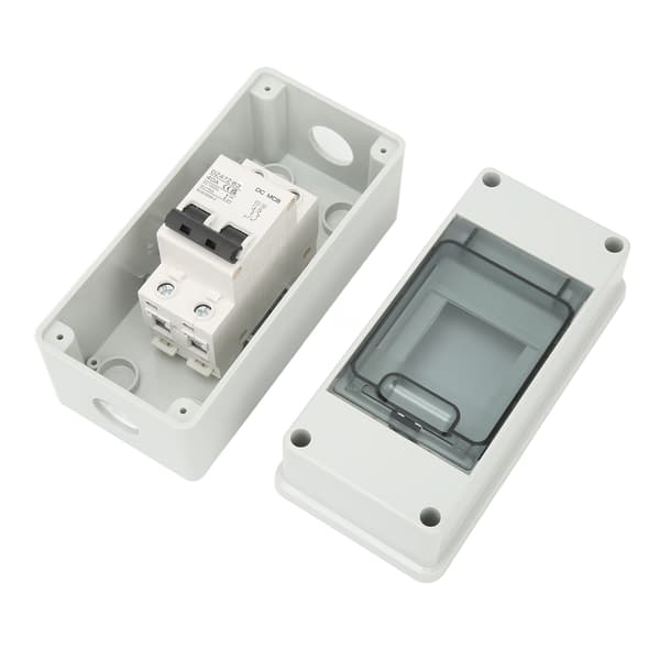 2P Miniatyr Strømbryter IP65 Vanntett Koblingsbryter Solcelle PV System 1000VDC 40A