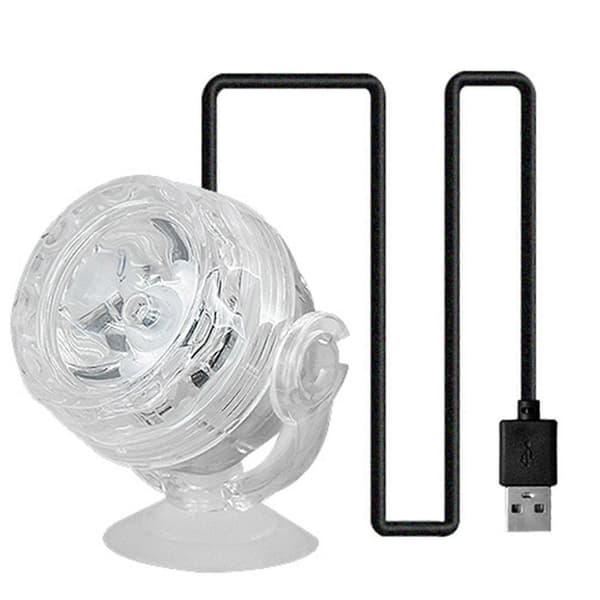 LED-akvariumbelysning energieffektiv undervannsgrotteaksenter White Light