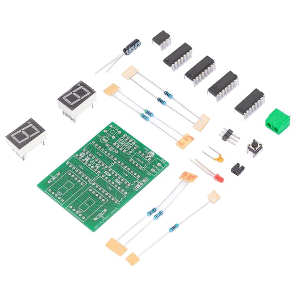 30‑60s Tællermodul Kit Digital Elektronik Teknologi Timer til Loddepraksis Læring