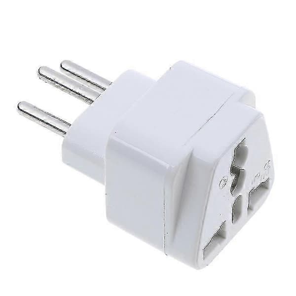 Universal/USA/EU til Sveits strømadapter for reise Black 1pc