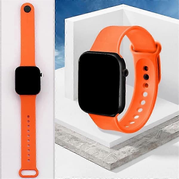 【BQ】Waterproof Rechargeable Activity Tracker with Pedometer, Distance Tracker, Vibration Alarm, and Calorie Counter for Training and Walking red