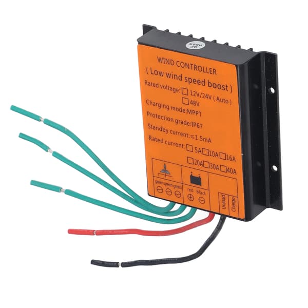 48V 600W MPPT Vindladningscontroller IP67 Beskyttelse 10A Lavspændings Step Up