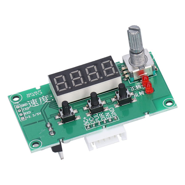 Stegmotordrivkort Stabil Hastighetskontrollmodul med Digital Display DC8‑24V