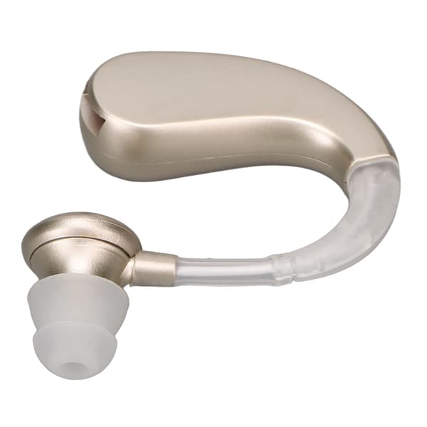 Ladattava ergonominen kuulolaite hopea