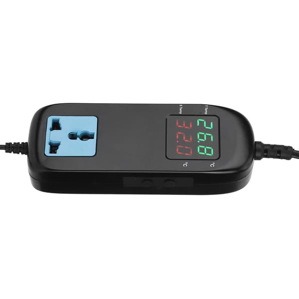 Elektronisk varmetermostat digital temperaturkontroller EU 90V til 250V inkubator
