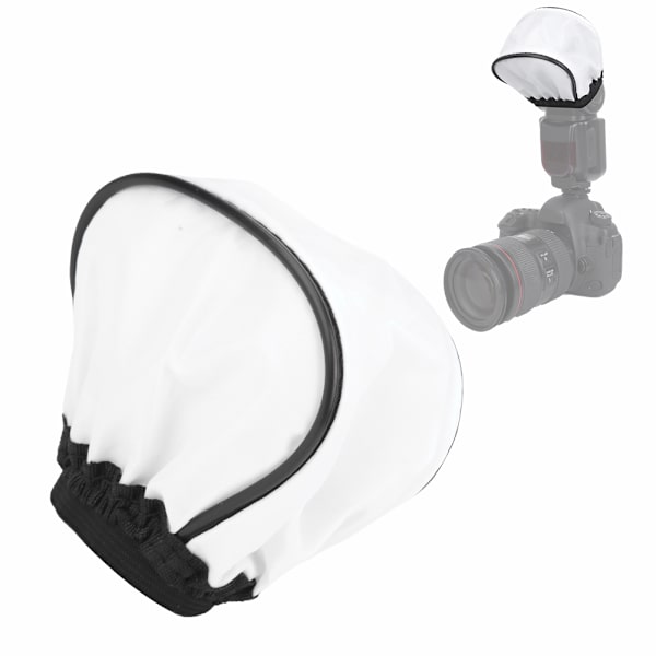 Universal Portabel Lättviktig Speedlite Softbox Diffuser för Kamerablixtar