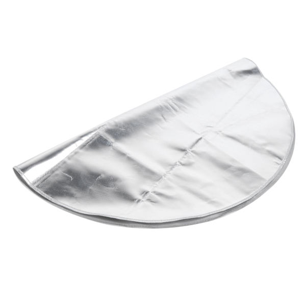 Eldstad Mat Brandsäker Utomhus Grill Däckskydd Pad Silvergrå 60cm
