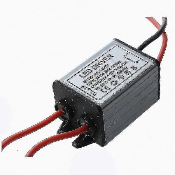 3W LED-drivertransformator 85-265V AC-indgang til effektiv belysning
