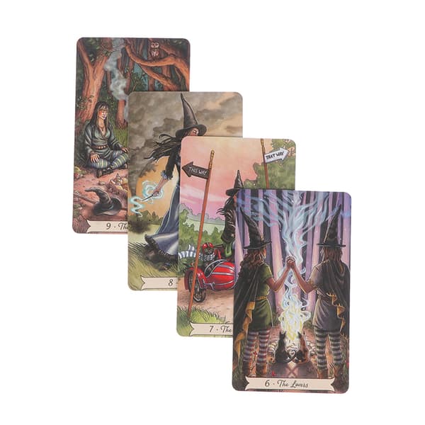 【BQ】Tarotkort Tarotbok på engelsk Everyday Witch Tarot