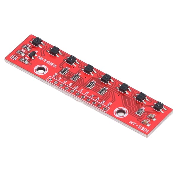 Spårningsmodul 8-kanals infraröd detekteringssensor PCB 8bit detektor jaktkort