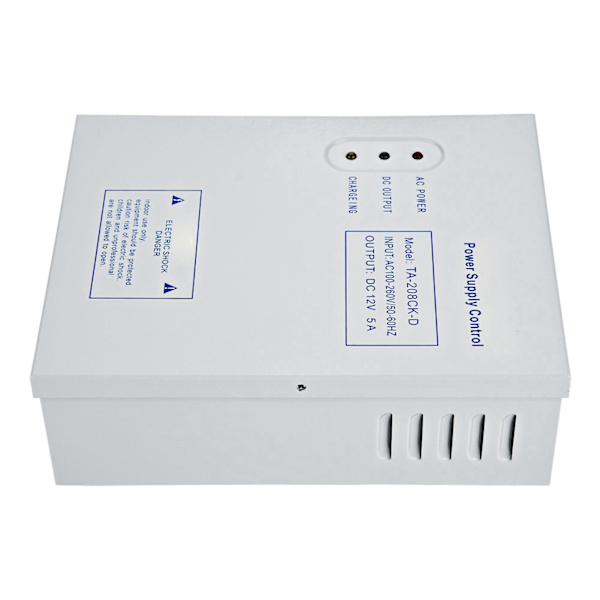 12V/5A DC Dörr Access Control System Strömförsörjning