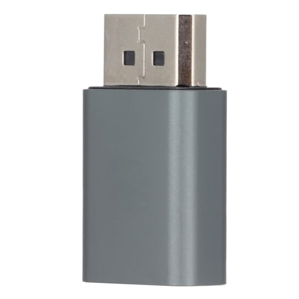 DisplayPort Adapter Aluminiumlegering DisplayPort Han til Mini DP Hun Adapter til Videooverførsel