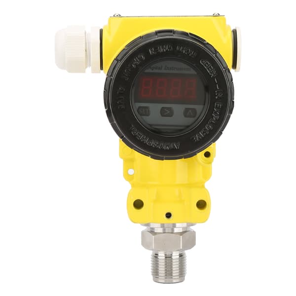 Högprecisions 4-20mA LCD Digital Explosionssäker Trycksensor Transmitter (0~1.6Mpa)