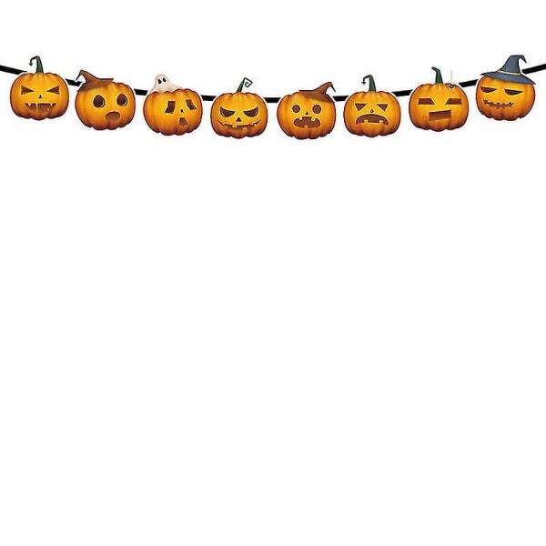 22 år Ny Halloween Flagga Pappershänge Dekoration Köpcentrum Bar Spökfestival Fest Atmosfär Klä upp tillbehör J