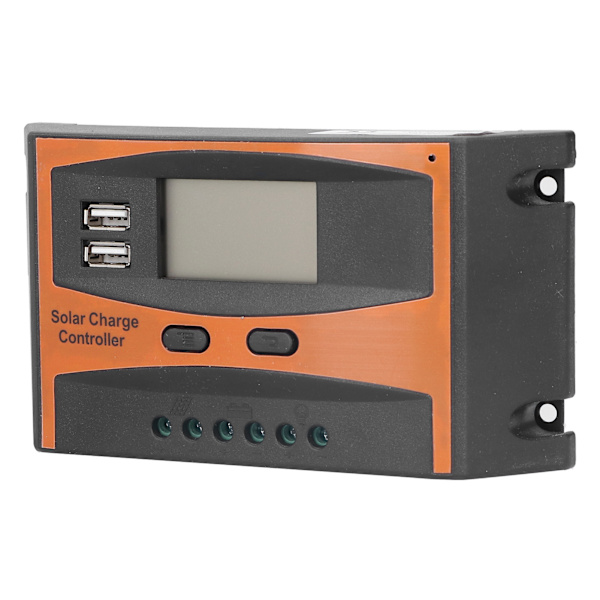 12V/24V Solar Charge Controller IP32 Vandtæt Højeffektiv PWM Solar Power Controller 60A