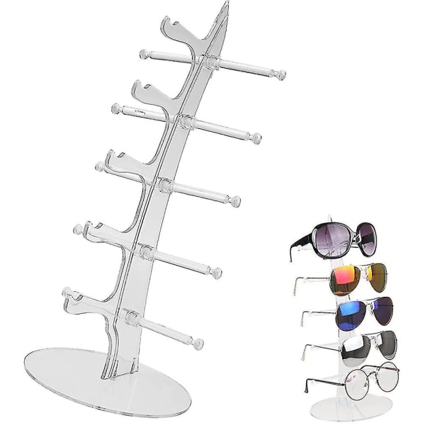 Brilleholder For 5 Brillestativ Solbrillestativ